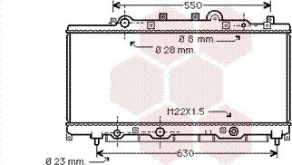 Van Wezel 17002149 - Радіатор, охолодження двигуна autozip.com.ua