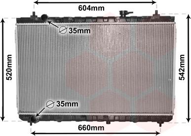 Van Wezel 83002183 - Радіатор, охолодження двигуна autozip.com.ua