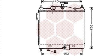 Van Wezel 82002206 - Радіатор, охолодження двигуна autozip.com.ua