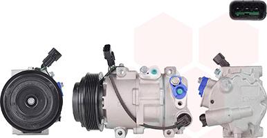 Van Wezel 8201K722 - Компресор, кондиціонер autozip.com.ua