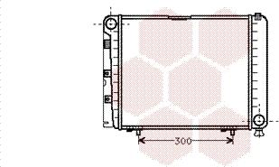 Van Wezel 30002079 - Радіатор, охолодження двигуна autozip.com.ua