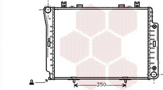 Van Wezel 30002144 - Радіатор, охолодження двигуна autozip.com.ua