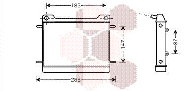 Van Wezel 30002347 - Радіатор, охолодження двигуна autozip.com.ua