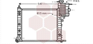 Van Wezel 30002265 - Радіатор, охолодження двигуна autozip.com.ua