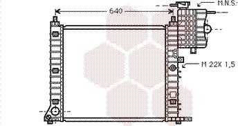 Van Wezel 30002213 - Радіатор, охолодження двигуна autozip.com.ua