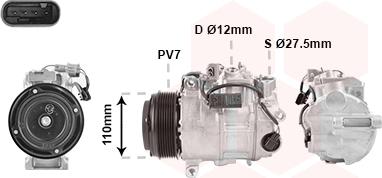 Van Wezel 3001K716 - Компресор, кондиціонер autozip.com.ua