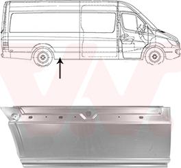 Van Wezel 3083142 - Боковина autozip.com.ua