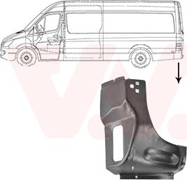 Van Wezel 3077133 - Боковина autozip.com.ua