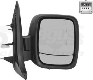 Van Wezel 3891808 - Зовнішнє дзеркало autozip.com.ua