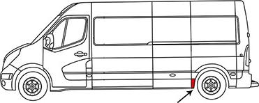 Van Wezel 3396141 - Боковина autozip.com.ua