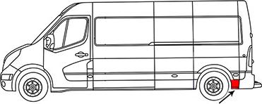 Van Wezel 3396143 - Боковина autozip.com.ua
