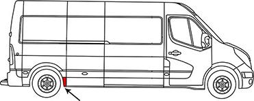 Van Wezel 3396142 - Боковина autozip.com.ua