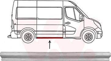 Van Wezel 3396110 - Підніжка, накладка порога autozip.com.ua