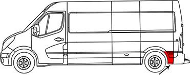 Van Wezel 3799143 - Боковина autozip.com.ua
