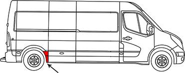 Van Wezel 3799142 - Боковина autozip.com.ua
