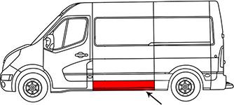 Van Wezel 3799109 - Боковина autozip.com.ua