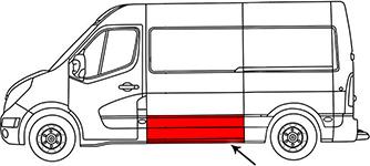 Van Wezel 3799111 - Боковина autozip.com.ua