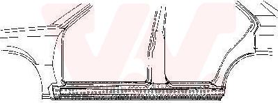 Van Wezel 3760103 - Підніжка, накладка порога autozip.com.ua