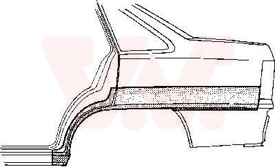 Van Wezel 3732147 - Боковина autozip.com.ua