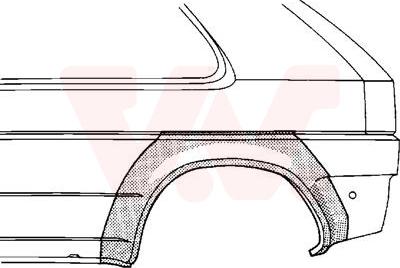 Van Wezel 2523146 - Боковина autozip.com.ua