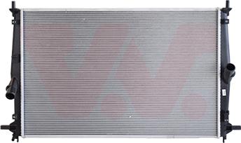 Van Wezel 27012714 - Радіатор, охолодження двигуна autozip.com.ua