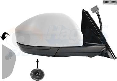 Van Wezel 7719826 - Зовнішнє дзеркало autozip.com.ua