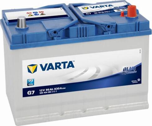 Varta 595404083 - Стартерна акумуляторна батарея, АКБ autozip.com.ua