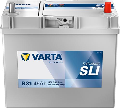 Varta 545155033K262 - Стартерна акумуляторна батарея, АКБ autozip.com.ua