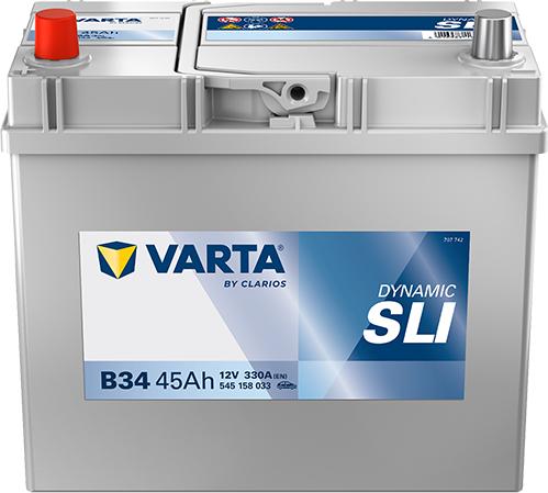 Varta 545158033K262 - Стартерна акумуляторна батарея, АКБ autozip.com.ua