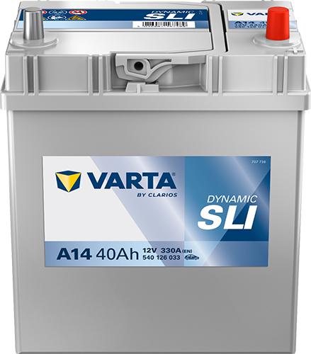 Varta 540126033K262 - Стартерна акумуляторна батарея, АКБ autozip.com.ua