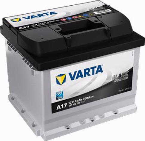 Varta 541400036 - Стартерна акумуляторна батарея, АКБ autozip.com.ua