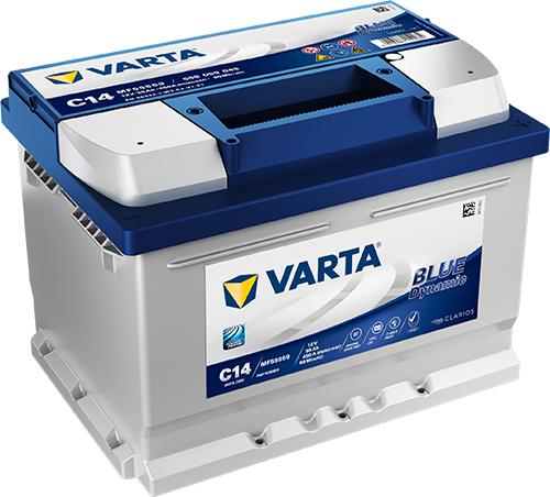 Varta 555059045G502 - Стартерна акумуляторна батарея, АКБ autozip.com.ua
