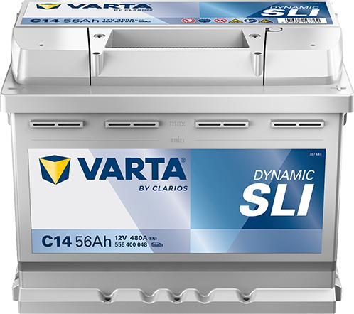 Varta 556400048K262 - Стартерна акумуляторна батарея, АКБ autozip.com.ua