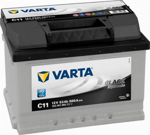 Varta 553401050 - Аккумулятор   53Ah-12v VARTA BLDC11 242x175x175.R.EN500 autozip.com.ua