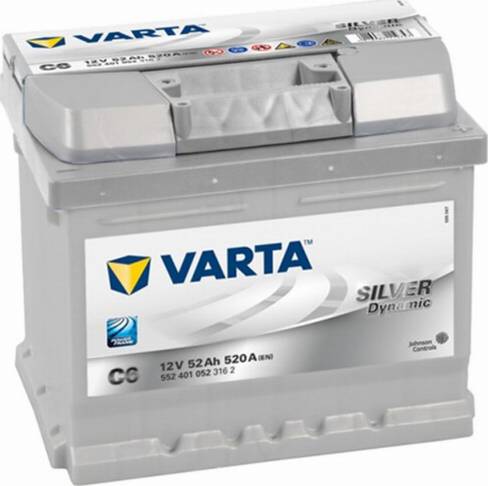 Varta 552401052 - Стартерна акумуляторна батарея, АКБ autozip.com.ua