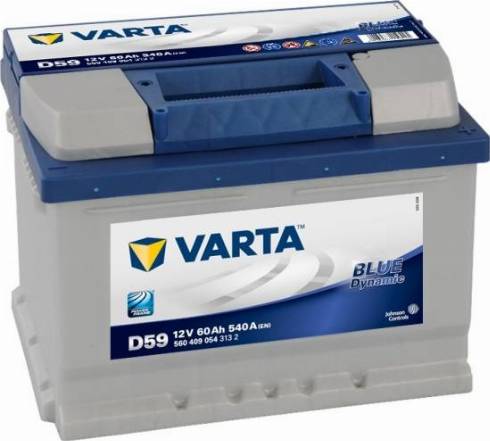 Varta 560409054 - Аккумулятор   60Ah-12v VARTA BDD59 242х175х175.R.EN540 autozip.com.ua