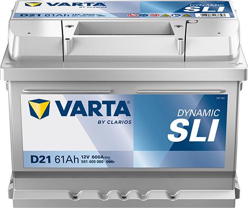 Varta 561400060K262 - Стартерна акумуляторна батарея, АКБ autozip.com.ua