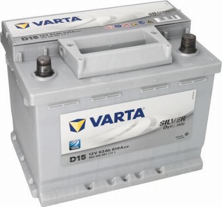 Varta 563400061 - Аккумулятор   63Ah-12v VARTA SDD15 242x175x190.R.EN610 autozip.com.ua