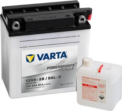 Varta 509015009I314 - Стартерна акумуляторна батарея, АКБ autozip.com.ua
