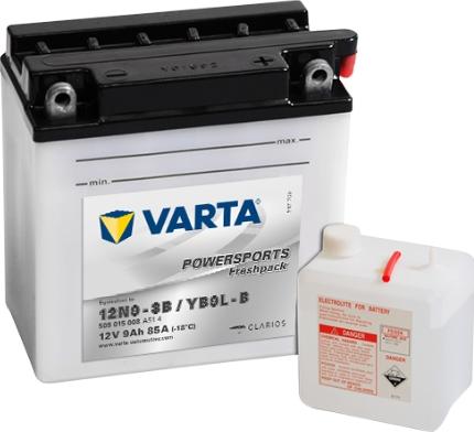 Varta 509015008A514 - Стартерна акумуляторна батарея, АКБ autozip.com.ua
