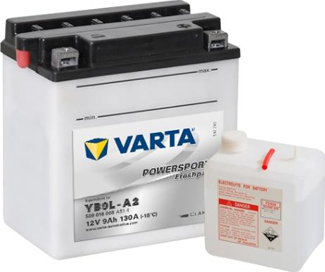 Varta 509016008A514 - Стартерна акумуляторна батарея, АКБ autozip.com.ua