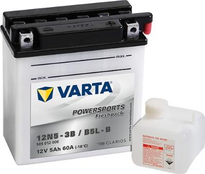 Varta 505012006I314 - Стартерна акумуляторна батарея, АКБ autozip.com.ua