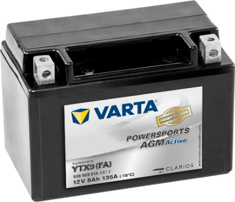 Varta 508909013A512 - Стартерна акумуляторна батарея, АКБ autozip.com.ua