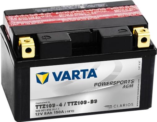 Varta 508901015A514 - Стартерна акумуляторна батарея, АКБ autozip.com.ua