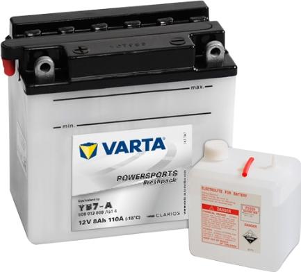 Varta 508013008A514 - Стартерна акумуляторна батарея, АКБ autozip.com.ua