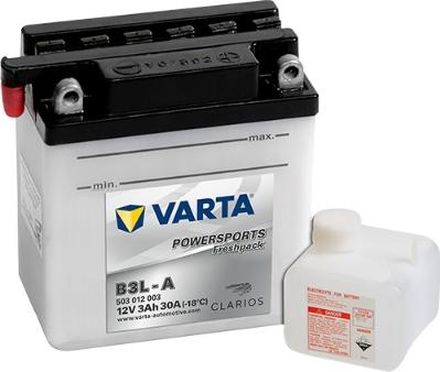 Varta 503012003I314 - Стартерна акумуляторна батарея, АКБ autozip.com.ua