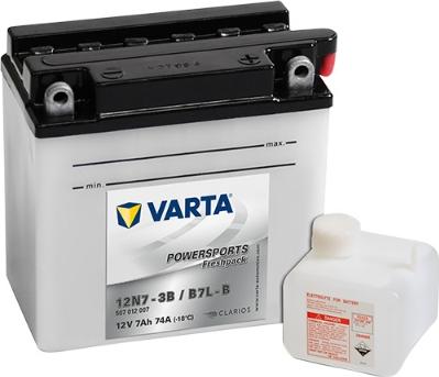 Varta 507012007I314 - Стартерна акумуляторна батарея, АКБ autozip.com.ua