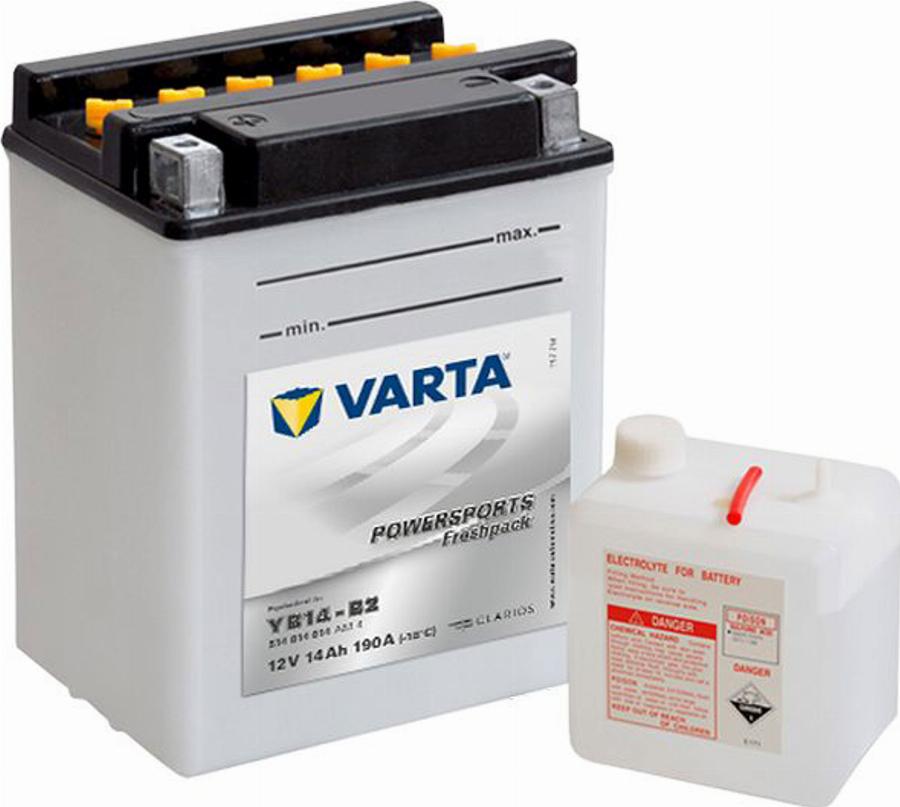 Varta 514 014 014 - Стартерна акумуляторна батарея, АКБ autozip.com.ua