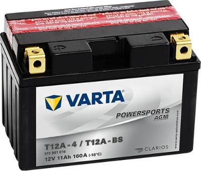 Varta 511901016I314 - Стартерна акумуляторна батарея, АКБ autozip.com.ua