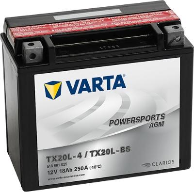 Varta 518901025I314 - Стартерна акумуляторна батарея, АКБ autozip.com.ua